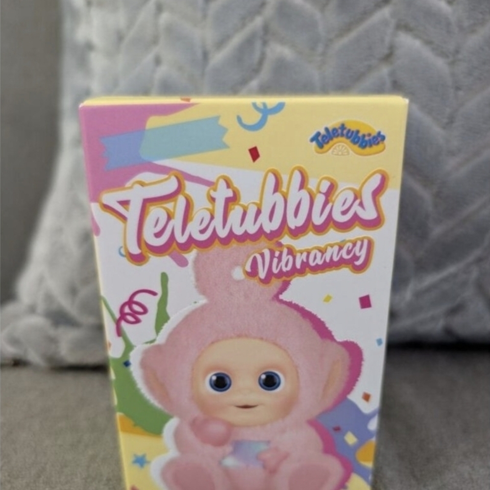 Pink and Yellow Plush Teletubbies Stuffed Animals